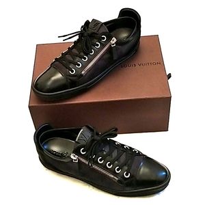 Louis Vuitton Black & Grey Checkerboard